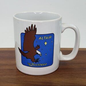 Rare Altair Lunar Lander Project Lockheed Cup Mug NASA Constellation Kiln Craft